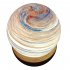 3D Planet Lamp 3 color Stepless Dimming Creative Romantic Bedroom Night Light For Christmas Birthday Gifts  80mm  sunset glow