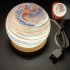 3D Planet Lamp 3 color Stepless Dimming Creative Romantic Bedroom Night Light For Christmas Birthday Gifts  80mm  sunset glow