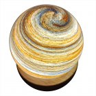 3D Planet Lamp 3-color Stepless Dimming Creative Romantic Bedroom Night Light For Christmas Birthday Gifts (80mm) morning light