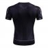 3D Printed Men Fitness Sports Tops Quick Dry Clothes Short Sleeve Cycling Yoga Running Garment 1  M