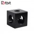3D Printer V Slot Three Corner Cube Corner Prism Connector Adjustable Wheel Bracket