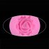 3D Rose Flower Shape Silicone Mold for Cake Fondant Chocolate Baking 3 5x1 8cm