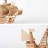 3D Sailing Boat Building Blocks DIY Handmade 3D Sailing Boat Assembly Models Decoration For Birthday Gifts sailboat