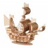 3D Sailing Boat Building Blocks DIY Handmade 3D Sailing Boat Assembly Models Decoration For Birthday Gifts sailboat