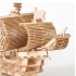 3D Sailing Boat Building Blocks DIY Handmade 3D Sailing Boat Assembly Models Decoration For Birthday Gifts sailboat