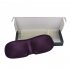 3D Sleeping Eye Shade Adjustable Blindfold Comfortable Eye Cover for Travel Nap Shift Work