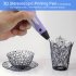 3D Stereoscopic Printing Pen comes with three filaments and has an LED Temperature Display and feed bringing creations to live in 3 dimensions