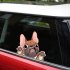 3D Unique Car Styling Funny Puppy Cartoon Car Sticker Colorful Window Body Vinyl Sticker Decal A