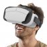 3D VR Glasses All in one Game Console Immersive Virtual Reality Glasses Headset for 4 5 7 0 Inch Screen Smartphone White