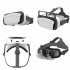 3D VR Glasses All in one Game Console Immersive Virtual Reality Glasses Headset for 4 5 7 0 Inch Screen Smartphone White