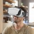 3D VR Glasses All in one Game Console Immersive Virtual Reality Glasses Headset for 4 5 7 0 Inch Screen Smartphone White