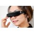 3D Virtual Screen Video Glasses have a 98 Inch Virtual Screen with 16 9 aspect ratio  Full HD 1080P  Built In 8G Flash Memory and an AV In  