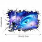 3D Wall Sticker Starry Sky Adhesive Waterproof PVC Wallpaper Decal Children s Room Decoration L 57   90CM