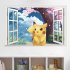 3D Wall Sticker for Kids Rooms Home Decor Cartoon Diy Posters Removable Decal 60   90CM