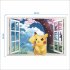 3D Wall Sticker for Kids Rooms Home Decor Cartoon Diy Posters Removable Decal 60   90CM