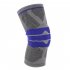 3D Weaving Protective Compression Knee Sleeve for Men   Women  Knee Brace Support for Basketball Football Sports Activities Smoke gray M