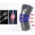 3D Weaving Protective Compression Knee Sleeve for Men   Women  Knee Brace Support for Basketball Football Sports Activities Smoke gray XL