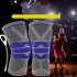 3D Weaving Protective Compression Knee Sleeve for Men   Women  Knee Brace Support for Basketball Football Sports Activities Red XL