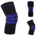 3D Weaving Protective Compression Knee Sleeve for Men   Women  Knee Brace Support for Basketball Football Sports Activities Black XL