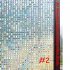 3D Window Film Privacy Film Static Decorative Film Anti UV Square Mosaic Film