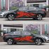 3D Wolf Totem Decals Car Stickers Full Body Car Styling Vinyl Decal Sticker for Cars Decoration black