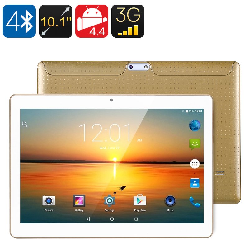 Tablette Android 12 Quad Core 10 Pouces Wifi Bluetooth 2gb + 32gb