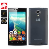 THL T6 Pro 5 Inch Phone - MTK6592M 1.4 GHz Octa Core Processor, Android 4.4, HD 1280X720 IPS Screen, 3G (Black)