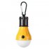 3LEDs Mini Outdoor Emergency Lamp Portable Lantern Tent Light Bulb for Camping yellow