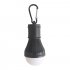 3LEDs Mini Outdoor Emergency Lamp Portable Lantern Tent Light Bulb for Camping red