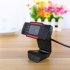 3LEDs Web Camera 12MP 720P HD Webcam USB Camera with Microphone for Computer PC Laptop Orange