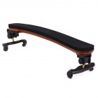 Maple Wood Violin Shoulder Rest for 3/4 and 4/4 Violin with Height Adjustable Feet  Wood color