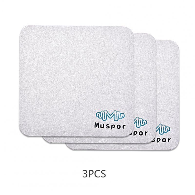 6x6inch Microfiber Suede Cleaner Cloth Musical Instrument Guitar Violin Polish Wiping Cleaning Cloth 3PCS