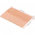 3PCS 60 40 2mm Natural Saxophone Cork Sheet Neck Joint Board Suitable for Alto Soprano Tenor Sax Wood color