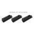 3PCS Drone Battery Charging Port Dust Cover for DJI Mavic Air 2 Drone Accessories Dampproof Hood Short circuit Protector black