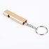 3PCS Outdoor Survival Whistle Aluminum Alloy Double Tube Dual Frequency High Volume First Aid Whistle Outdoors Tool silver gold black