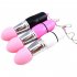 3PCS Vibrating Wand Nipple Clit Stimulate Clitoris Powerful Adult Toys   Anal Vibrator For Women Couples Pleasure pink