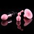 3PCS Vibrating Wand Nipple Clit Stimulate Clitoris Powerful Adult Toys   Anal Vibrator For Women Couples Pleasure pink