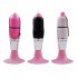 3PCS Vibrating Wand Nipple Clit Stimulate Clitoris Powerful Adult Toys   Anal Vibrator For Women Couples Pleasure pink