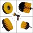 3Pcs 5Pcs  Drill Brush Bathroom Tile Grout Multi purpose Power Scrubber Cleaning Kit Yellow  5 piece set  yellow 
