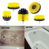 3Pcs 5Pcs  Drill Brush Bathroom Tile Grout Multi purpose Power Scrubber Cleaning Kit Yellow  5 piece set  yellow 