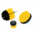 3Pcs 5Pcs  Drill Brush Bathroom Tile Grout Multi purpose Power Scrubber Cleaning Kit Yellow  5 piece set  yellow 