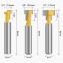 3Pcs Keyhole Milling Cutter Set YG6 Alloy Blade 45   Carbon Steel Blade Body T Slot Milling Cutters For Woodworking Wood MDF Laminate Particleboard 3 keyhole kn