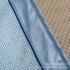 3Pcs Set Detachable Foldable Sleeping Mat with Zipper Jacquard Pillow Case Set  gold