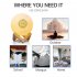 3W Colorful Led Moon Lamp with Stand Rechargeable Bluetooth Remote Control Night Light