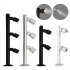 3W Jewelry Display Showcase LED Upright Pole Light Shop Desk Make up Spot Lamp White 250mm