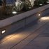 3W LED Footlight Outdoor IP65 Waterproof Stairs Steps Corner Wall Plinth Recessed Hall Square Lamp