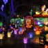 3W Led Solar Flame Light IP65 Waterproof Halloween Outdoor Courtyard Lamp Lawn Ornaments For Garden Patio Driveway Pathway Warm color