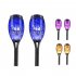 3W Led Solar Flame Light IP65 Waterproof Halloween Outdoor Courtyard Lamp Lawn Ornaments For Garden Patio Driveway Pathway Warm color