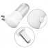 3W Plug in Wall Manual On Off Switch LED Night Light Soft White
