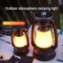 3W Portable Led Solar Camping Lights With Hooks 3 Lighting Modes Stepless Dimming TYPE C Charging Hanging Tent Light Type A